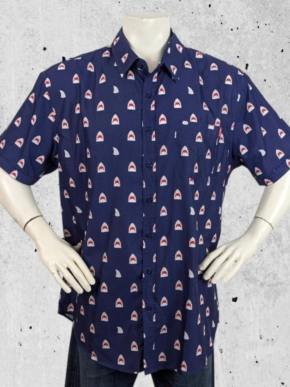 RSVLTS Shirt Size XXL 2XL Sharks